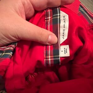 Janie and Jack Tartan Holiday dress worn once size 3T